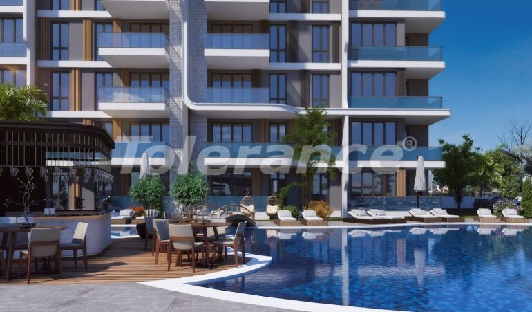 Квартира от застройщика в Алтынташ, Анталия с бассейном в рассрочку: купить недвижимость в Турции - 60250