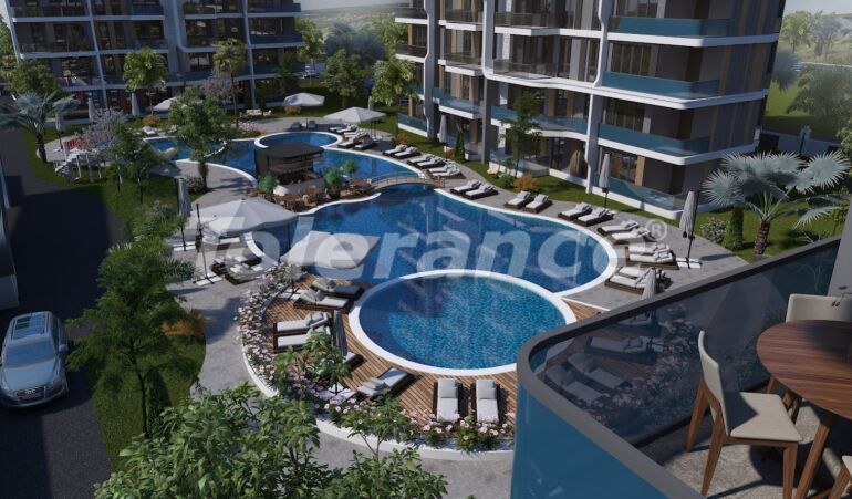 Квартира от застройщика в Алтынташ, Анталия с бассейном в рассрочку: купить недвижимость в Турции - 60251