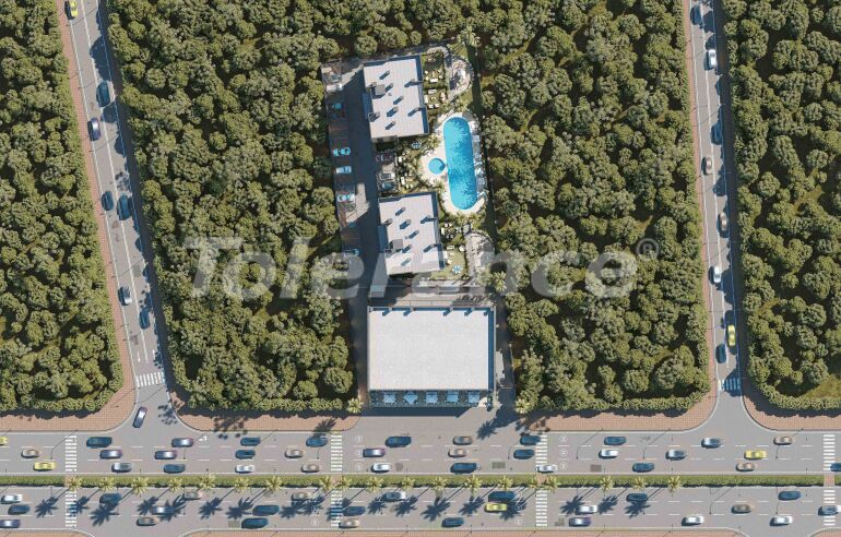 Квартира от застройщика в Алтынташ, Анталия с бассейном: купить недвижимость в Турции - 60465