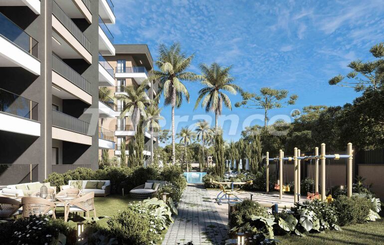 Квартира от застройщика в Алтынташ, Анталия с бассейном: купить недвижимость в Турции - 60473