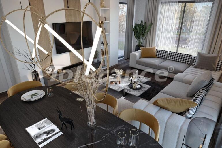 Квартира от застройщика в Алтынташ, Анталия с бассейном: купить недвижимость в Турции - 62857