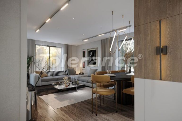 Квартира от застройщика в Алтынташ, Анталия с бассейном: купить недвижимость в Турции - 62859