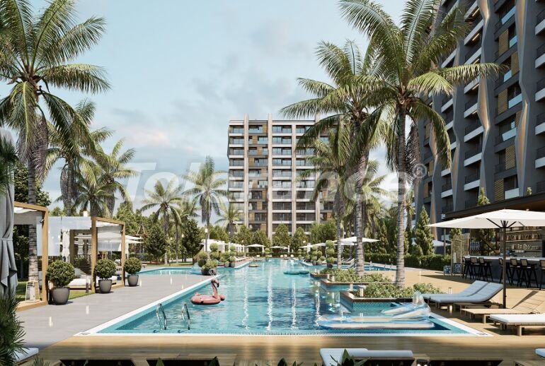 Квартира от застройщика в Алтынташ, Анталия с бассейном в рассрочку: купить недвижимость в Турции - 63531