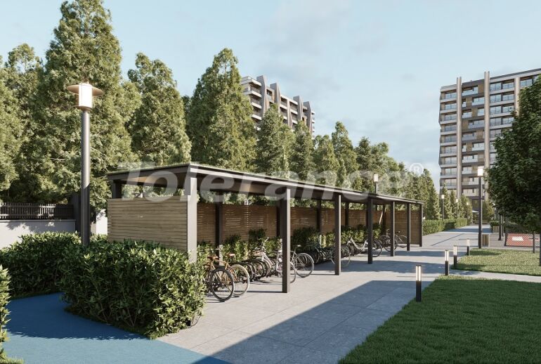 Квартира от застройщика в Алтынташ, Анталия с бассейном в рассрочку: купить недвижимость в Турции - 63534