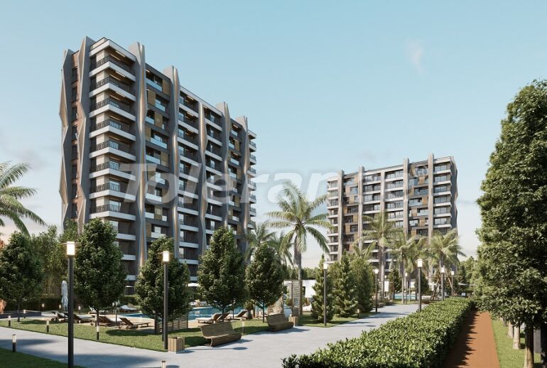 Квартира от застройщика в Алтынташ, Анталия с бассейном в рассрочку: купить недвижимость в Турции - 63538