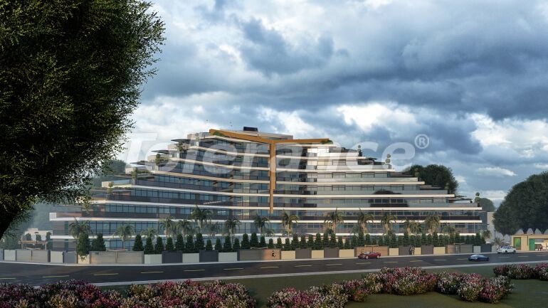 Квартира от застройщика в Алтынташ, Анталия вид на море с бассейном в рассрочку: купить недвижимость в Турции - 63991