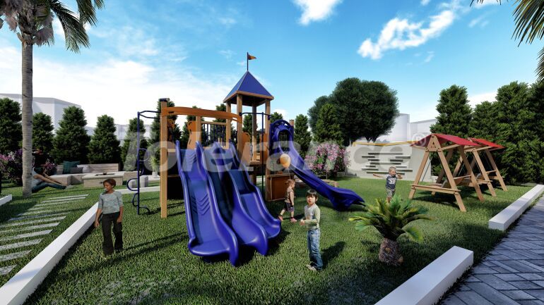 Квартира от застройщика в Алтынташ, Анталия вид на море с бассейном в рассрочку: купить недвижимость в Турции - 63995