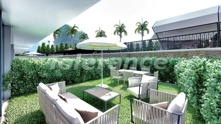 Квартира от застройщика в Алтынташ, Анталия вид на море с бассейном в рассрочку: купить недвижимость в Турции - 63997