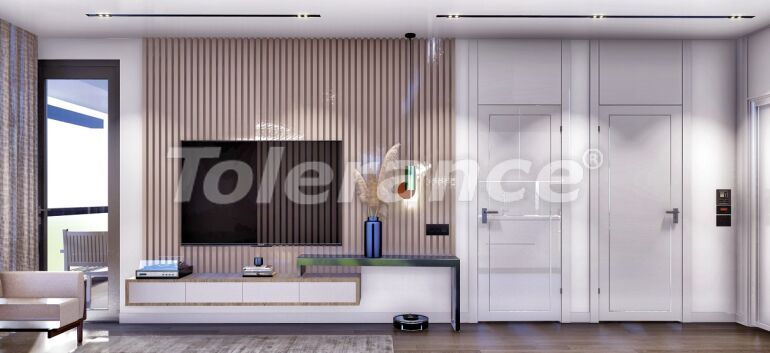 Квартира от застройщика в Алтынташ, Анталия вид на море с бассейном в рассрочку: купить недвижимость в Турции - 64004