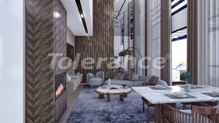 Квартира от застройщика в Алтынташ, Анталия вид на море с бассейном в рассрочку: купить недвижимость в Турции - 64015