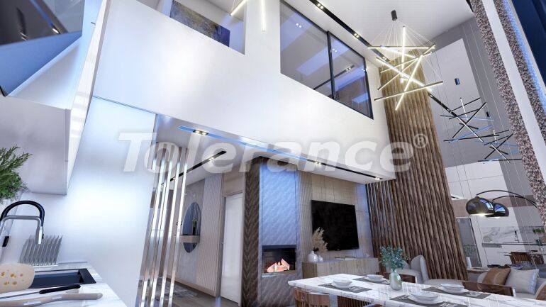 Квартира от застройщика в Алтынташ, Анталия вид на море с бассейном в рассрочку: купить недвижимость в Турции - 64020