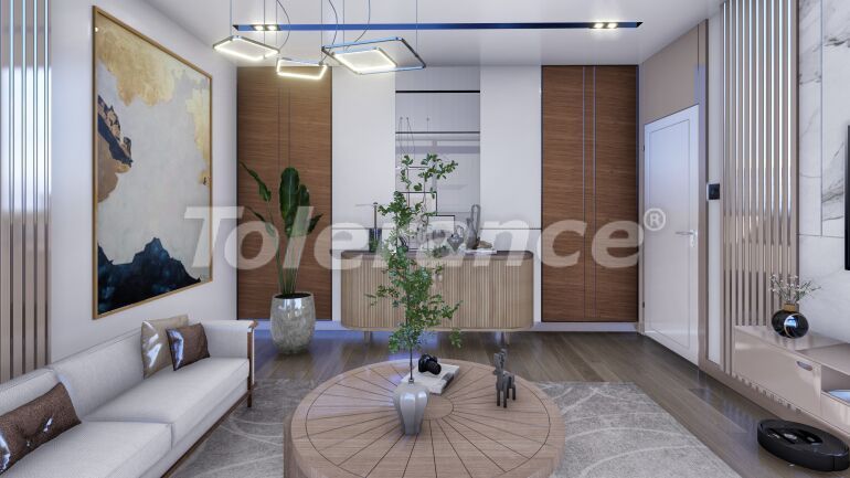 Квартира от застройщика в Алтынташ, Анталия вид на море с бассейном в рассрочку: купить недвижимость в Турции - 64026