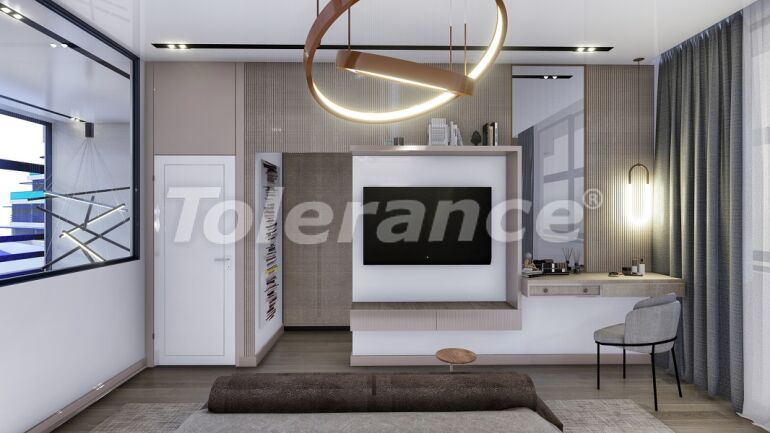 Квартира от застройщика в Алтынташ, Анталия вид на море с бассейном в рассрочку: купить недвижимость в Турции - 64027