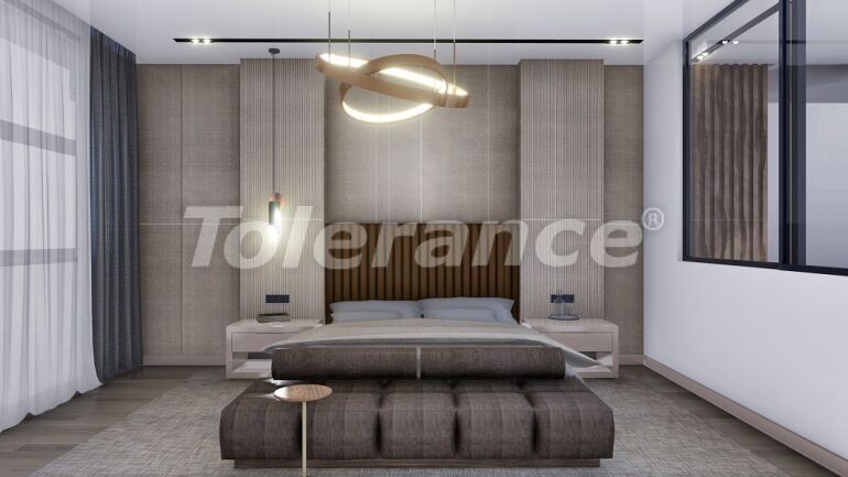 Квартира от застройщика в Алтынташ, Анталия вид на море с бассейном в рассрочку: купить недвижимость в Турции - 64028