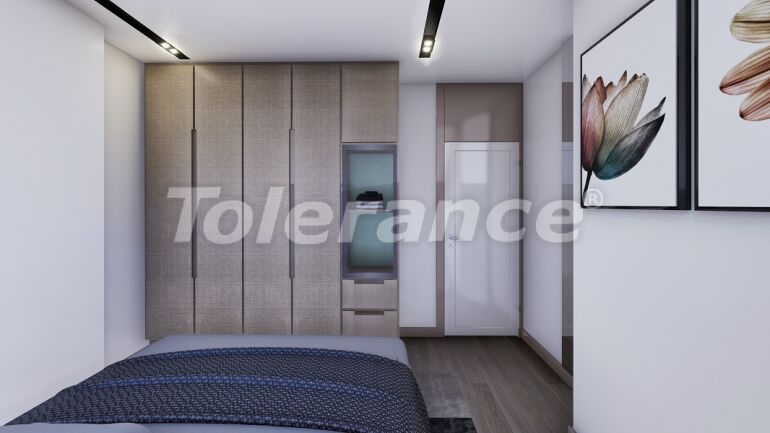 Квартира от застройщика в Алтынташ, Анталия вид на море с бассейном в рассрочку: купить недвижимость в Турции - 64030