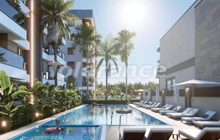 Квартира от застройщика в Алтынташ, Анталия с бассейном: купить недвижимость в Турции - 65190