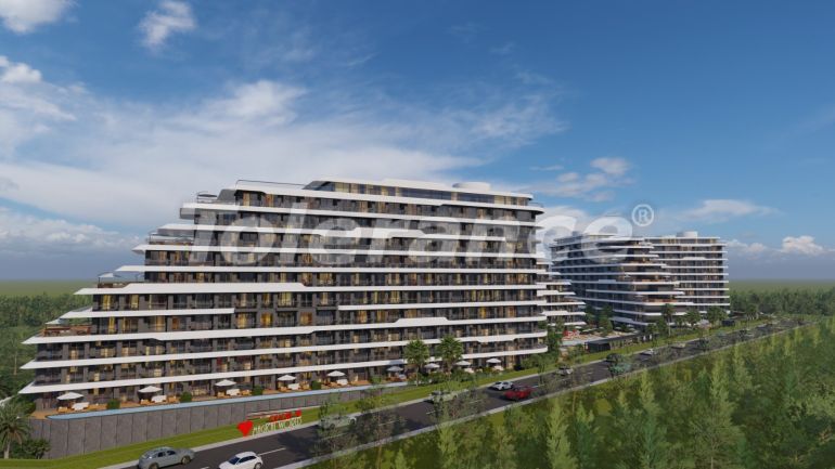 Квартира от застройщика в Алтынташ, Анталия с бассейном в рассрочку: купить недвижимость в Турции - 66180