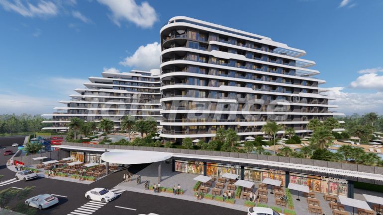 Квартира от застройщика в Алтынташ, Анталия с бассейном в рассрочку: купить недвижимость в Турции - 66182