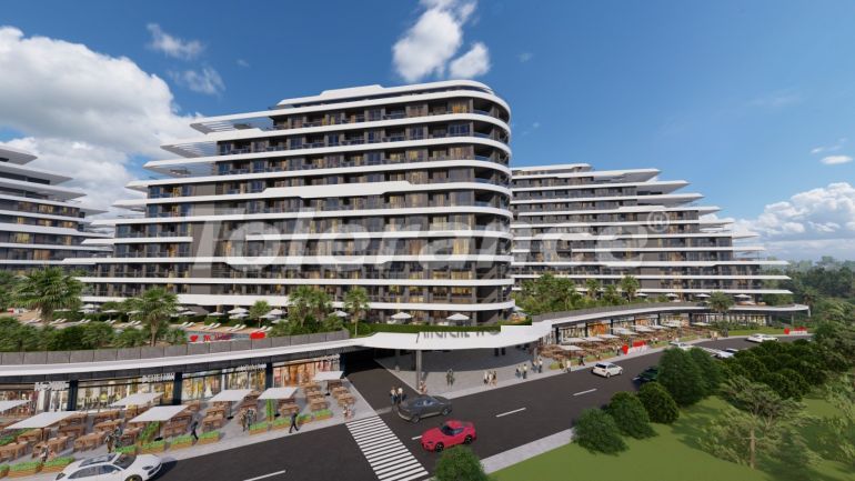 Квартира от застройщика в Алтынташ, Анталия с бассейном в рассрочку: купить недвижимость в Турции - 66183