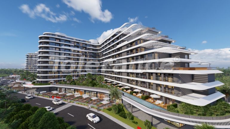 Квартира от застройщика в Алтынташ, Анталия с бассейном в рассрочку: купить недвижимость в Турции - 66184