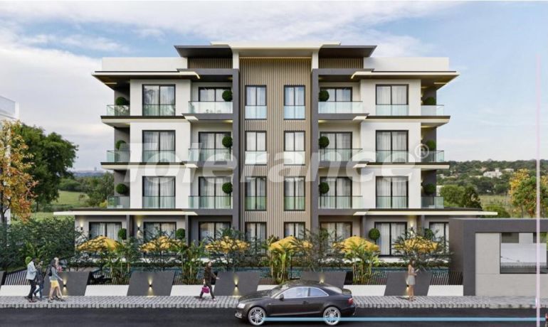 Квартира от застройщика в Алтынташ, Анталия с бассейном в рассрочку: купить недвижимость в Турции - 66356