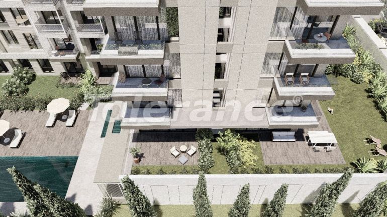 Квартира от застройщика в Алтынташ, Анталия вид на море с бассейном в рассрочку: купить недвижимость в Турции - 66633