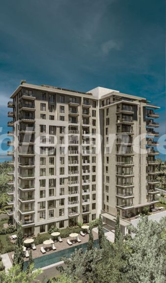 Квартира от застройщика в Алтынташ, Анталия вид на море с бассейном в рассрочку: купить недвижимость в Турции - 66635