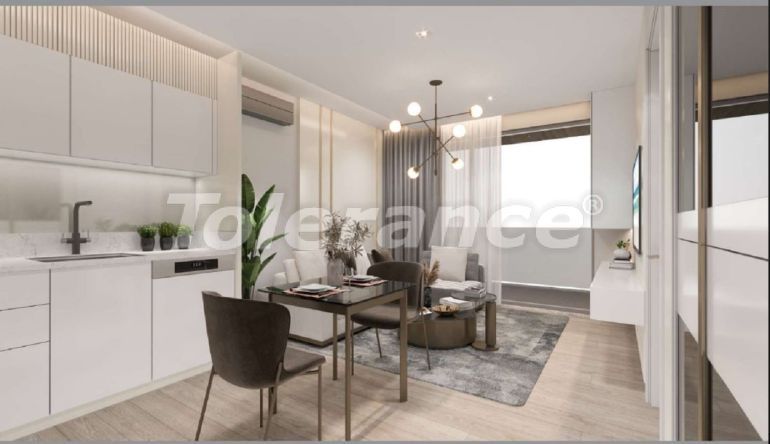 Квартира от застройщика в Алтынташ, Анталия вид на море с бассейном в рассрочку: купить недвижимость в Турции - 66654