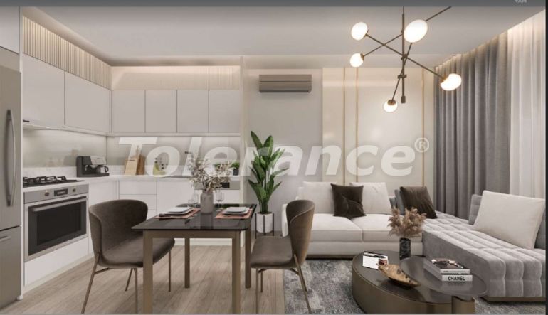 Квартира от застройщика в Алтынташ, Анталия вид на море с бассейном в рассрочку: купить недвижимость в Турции - 66655