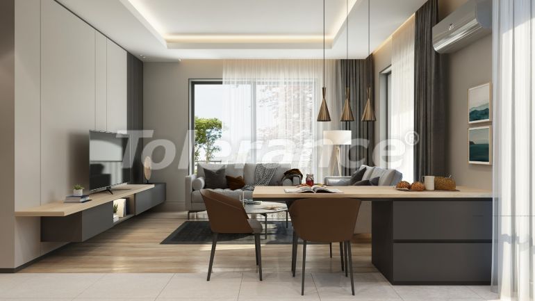 Квартира от застройщика в Алтынташ, Анталия с бассейном: купить недвижимость в Турции - 68333