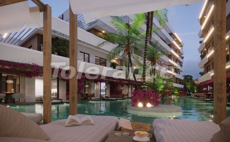 Квартира от застройщика в Алтынташ, Анталия с бассейном в рассрочку: купить недвижимость в Турции - 69875