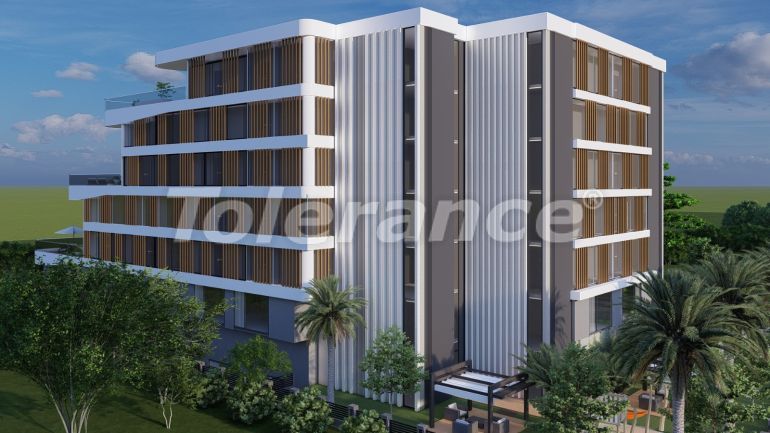 Квартира от застройщика в Алтынташ, Анталия с бассейном в рассрочку: купить недвижимость в Турции - 77769