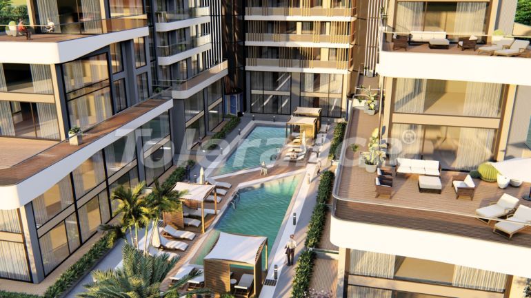 Квартира от застройщика в Алтынташ, Анталия с бассейном в рассрочку: купить недвижимость в Турции - 77771