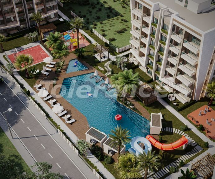 Квартира от застройщика в Алтынташ, Анталия с бассейном в рассрочку: купить недвижимость в Турции - 78159