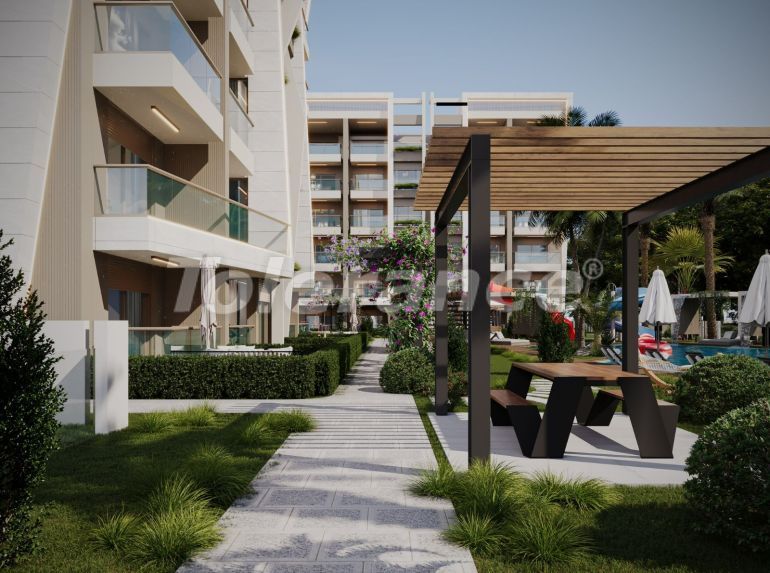 Квартира от застройщика в Алтынташ, Анталия с бассейном в рассрочку: купить недвижимость в Турции - 78165