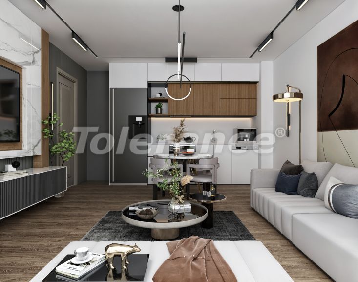 Квартира от застройщика в Алтынташ, Анталия с бассейном в рассрочку: купить недвижимость в Турции - 79928