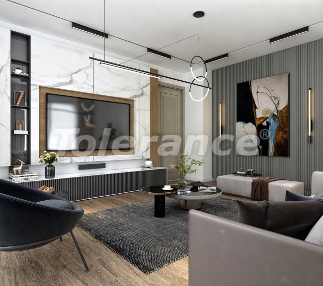 Квартира от застройщика в Алтынташ, Анталия с бассейном в рассрочку: купить недвижимость в Турции - 79945