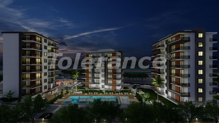 Квартира от застройщика в Алтынташ, Анталия с бассейном: купить недвижимость в Турции - 80177