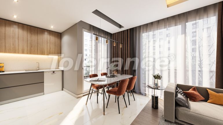 Квартира от застройщика в Алтынташ, Анталия с бассейном: купить недвижимость в Турции - 80179