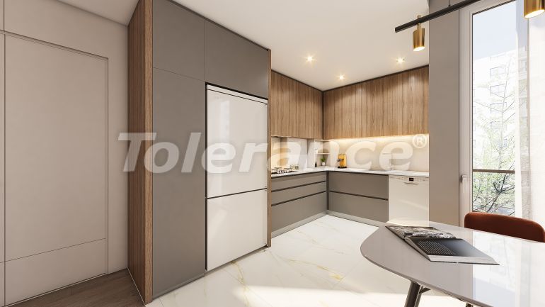 Квартира от застройщика в Алтынташ, Анталия с бассейном: купить недвижимость в Турции - 80180