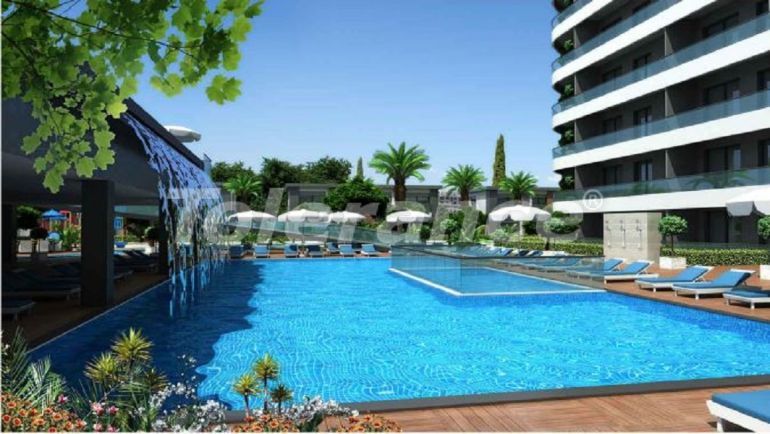 Квартира от застройщика в Алтынташ, Анталия с бассейном: купить недвижимость в Турции - 95412