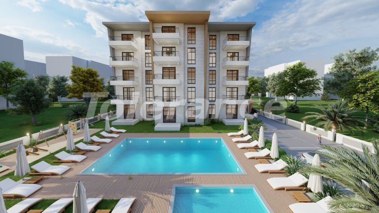 Квартира от застройщика в Алтынташ, Анталия с бассейном в рассрочку: купить недвижимость в Турции - 96162