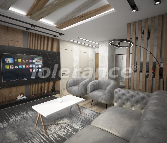 Квартира от застройщика в Алтынташ, Анталия с бассейном в рассрочку: купить недвижимость в Турции - 96166