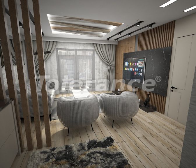 Квартира от застройщика в Алтынташ, Анталия с бассейном в рассрочку: купить недвижимость в Турции - 96168