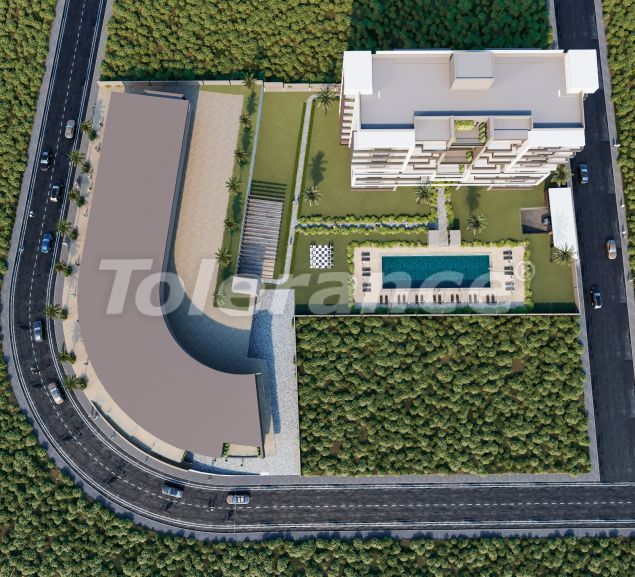 Квартира от застройщика в Алтынташ, Анталия с бассейном: купить недвижимость в Турции - 96558