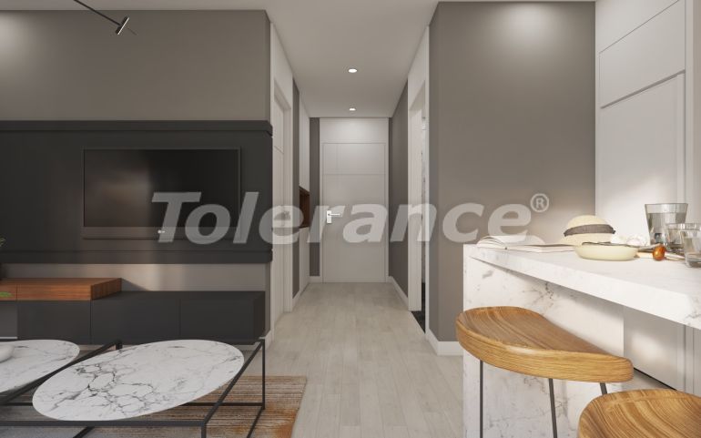 Квартира от застройщика в Алтынташ, Анталия с бассейном: купить недвижимость в Турции - 97799