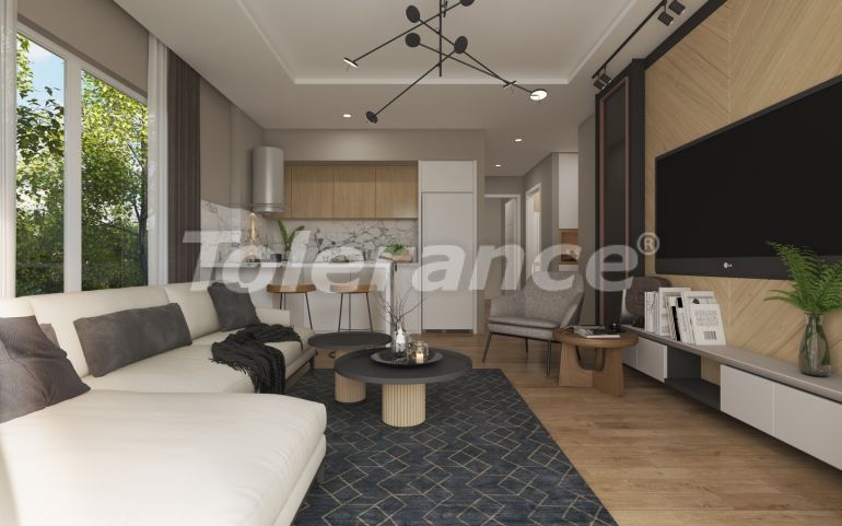 Квартира от застройщика в Алтынташ, Анталия с бассейном: купить недвижимость в Турции - 97803