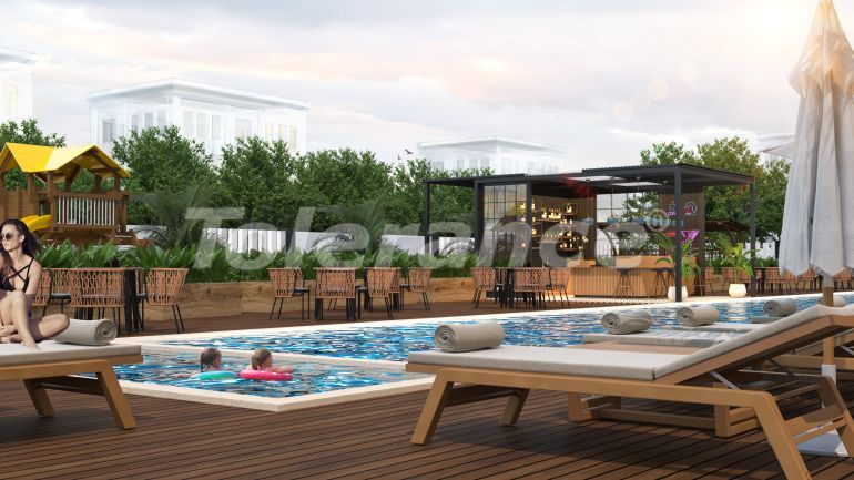 Квартира от застройщика в Алтынташ, Анталия с бассейном: купить недвижимость в Турции - 97805