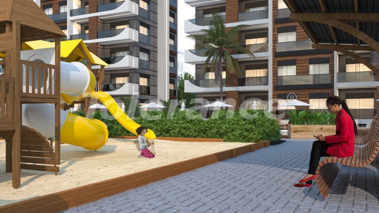 Квартира от застройщика в Алтынташ, Анталия с бассейном: купить недвижимость в Турции - 97806