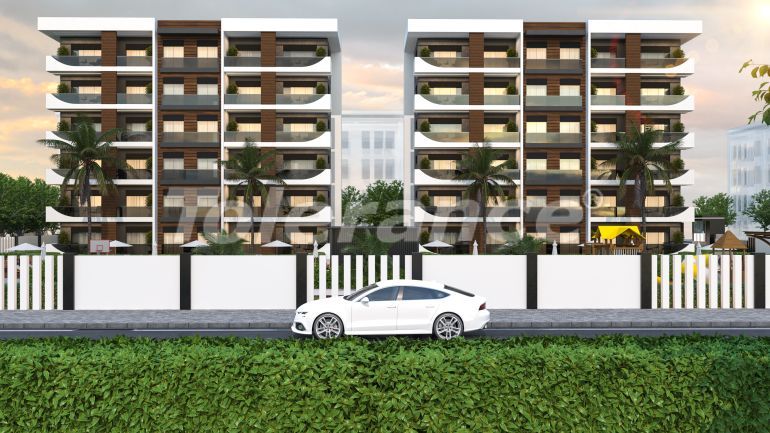 Квартира от застройщика в Алтынташ, Анталия с бассейном: купить недвижимость в Турции - 97809